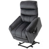 poltrona anziani disabili elettrica alza persona soggiorno salotto poltrona letto relax massaggiante con telecomando punti massaggio vibrazione riscaldante alzata assistita massaggi imbottita velluto grigio poltrone elettriche R5B713-090V90CGGG7