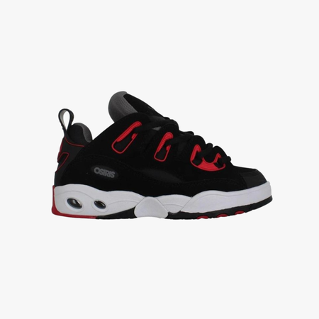 Sneakers Osiris D3 2001 black charcoal red