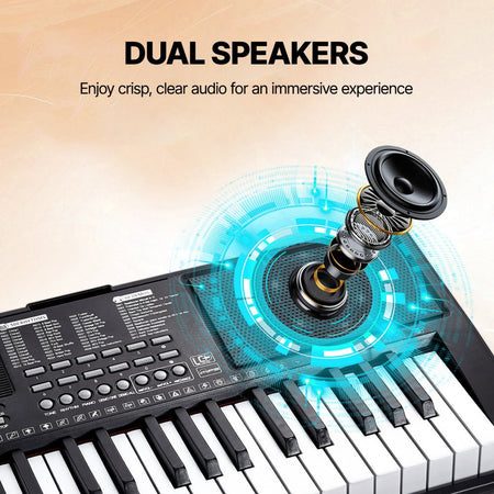 Pianoforte Digitale 88 Tasti VEVOR con Bluetooth, Supporto Regolabile e Altoparlanti Stereo