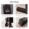 Stazione Fitness Multifunzione per Allenamento a Casa e Professionale in Acciaio, 148x108x207 cm, Nero ZM4A91-132ZM4