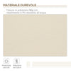 Tenda da Sole per Esterno a Bracci Avvolgibile con Apertura a Manovella, 360x250 cm, Crema BV5840-175V00CWBV5