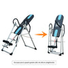 Panca a Inversione Gravitazionale Professionale Imbottita, Tavola di Inversione in Acciaio, 65x112-142x126cm QY1A91-053QY1