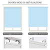 Tenda Avvolgibile Parasole con Manovella, Installazione a Muro o Soffitto, 120x200cm, Beige ZS4830-235CWZS4