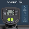 Stepper con Manubrio e Monitor LCD, Pedali Antiscivolo e Struttura in Acciaio e ABS, 55x44x108Acm, Grigio e Verde TG9A90-263GYTG9