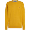 Tommy Hilfiger maglioncino giallo ocra MW0MW21316 Maglieria Tommy Hilfiger