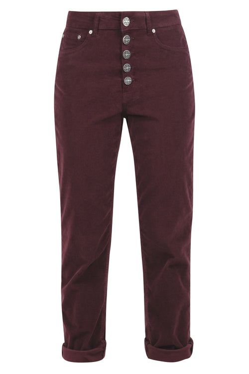 DONDUP Dondup - Pantalone - 460044 - Bordeaux da donna