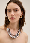 Collana multifilo perle