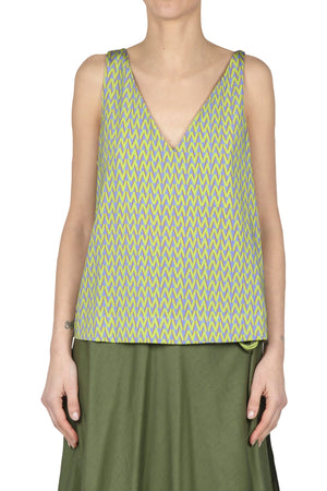 NIU - Top - 450209 - Verde/Viola da donna