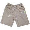 ICON bermuda in felpa beige logo piccolo ICUS2S5B002 Bermuda ICON
