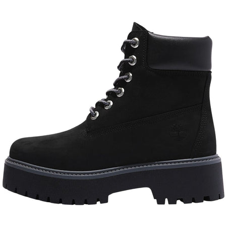 Timberland donna stivale nero Impermeabile con Plateau Stone Street 6-Inch
