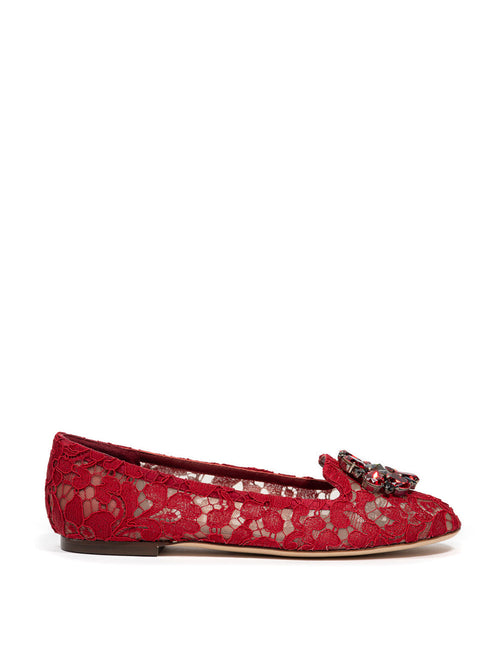 Dolce & Gabbana Ballerine 'Vally' con Pizzo da donna