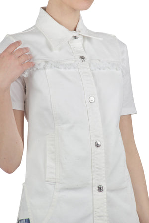GRIFONI Grifoni - Camicia - 431724 - Bianco da donna