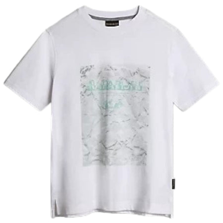Napapijri t-shirt bianca Balza