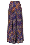MALIPARMI Maliparmi - Pantalone - 450750 - Blu/Marrone da donna