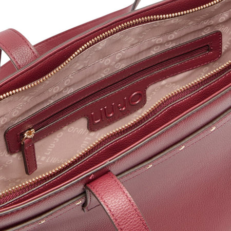 Liu Jo borsa tote rosso vino AF5135E0058-91726