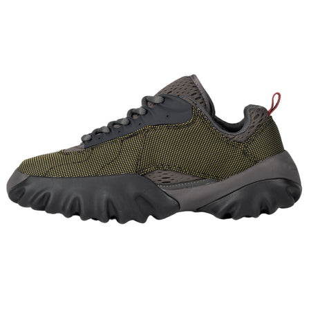 OAKLEY FACTORY TEAM Chop Saw Jacquard Sneakers in Black/Yellow da uomo