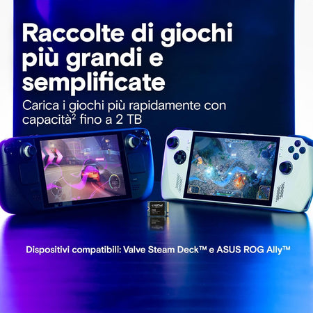 Crucial P310 Ssd Interno 2TB PCIe Gen4 NVMe 2230 M.2 CT2000P310SSD2