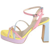 Buffalo sandalo con tacco Cherry cage 1291374
