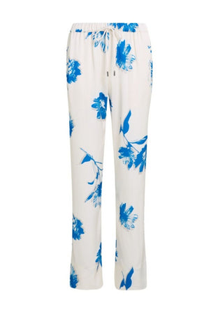 calvin klein PANTALONE LW SHINY SATIN PYJAMA PANT da donna