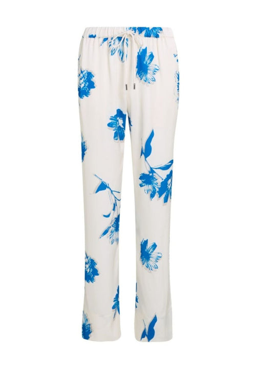 calvin klein PANTALONE LW SHINY SATIN PYJAMA PANT da donna