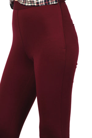 MERCI Merci - Pantalone - 401439 - Bordeaux da donna