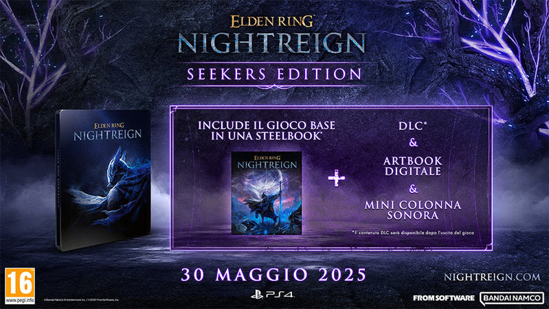 Elden Ring Nightreign Seekers Edition PS4 UK
