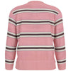 Guess Jeans pullover rosa a righe W4BR09 Z3HM1 S61I Maglieria Guess Jeans