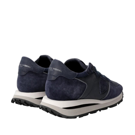 Philippe Model sneaker uomo philippe model - tropez haute low man - blu da uomo