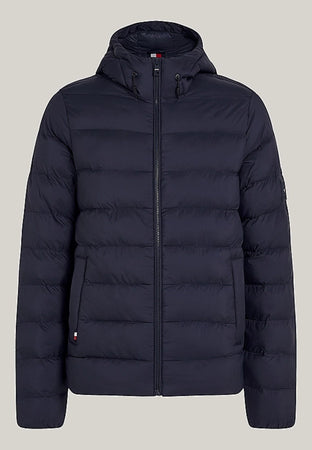Tommy Hilfiger Giubbotto MID WEIGHT HOODED JACKET da uomo