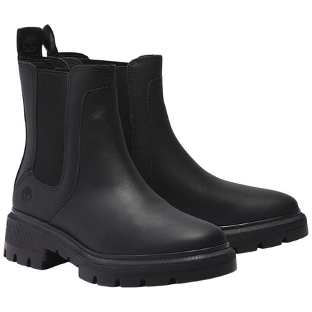 Timberland stivaletto nero Cortina Valley MID CHELSEA BOOT TB0A5ND7015