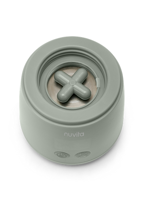 Scaldabiberon Portatile Funzione Mescolamento Warm'N'Mix Nuvita-Sage Green