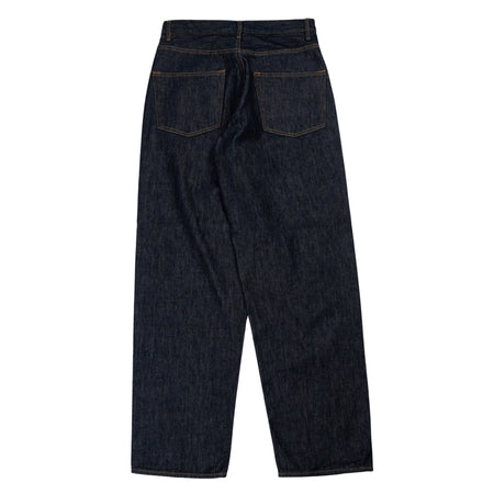 AURALEE Hard Twist Denim Wide Pants in Indigo da uomo