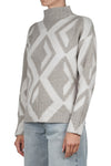 ALPHA STUDIO - Maglia - 461210 - Panna/Tortora da donna