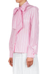 LA FEMME BLANCHE La Femme Blanche - Camicia - 451489 - Bianco/Rosa da donna