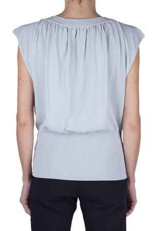 Liviana Conti - Maglia - 470817 - Grigio chiaro da donna