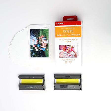 Canon RP-108 Set inchiostro a colori e carta 100 x 148 mm, 108 fogli USATO