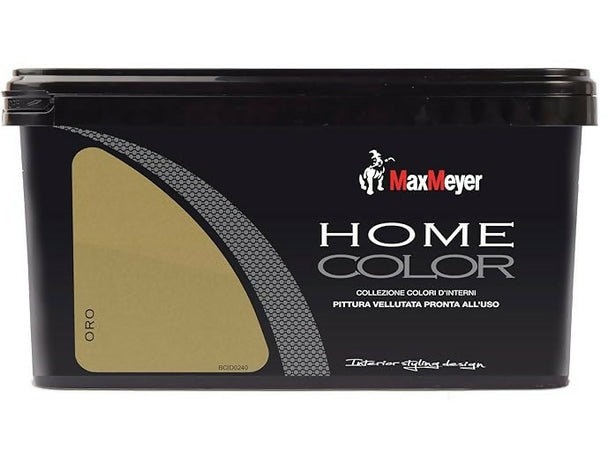MAX MEYER - PITTURA LAVABILE METALLIZZATA HOME COLOR ORO