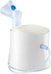 Chicco Aerosol Easy Breath Family, Aerosol a Pistone per Neonati Bambini e Adulti, Aerosol Portatile, Ultracompatto, con Due Mascherine Morbide ed Ergonomiche, Con Boccaglio e Forcella Nasale, 0 Mesi+