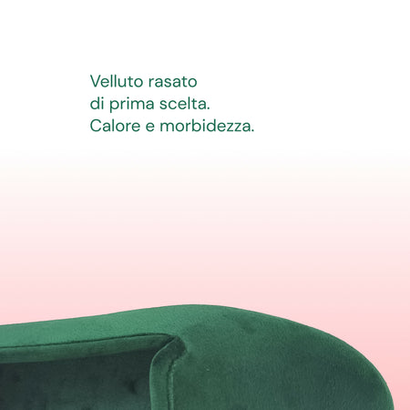 Dorea magiche ballerine donna scarpe in vellutino rasato eleganti friulane per ricevimenti, vera produzione artigianale spagnola