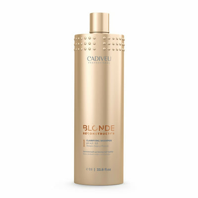 Cadiveu brasil cacau blonde reconstructor n° 1 clarifyng shampoo 1000 ml purificante a ph leggermente acido.
