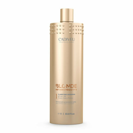 Cadiveu brasil cacau blonde reconstructor n° 1 clarifyng shampoo 1000 ml purificante a ph leggermente acido.