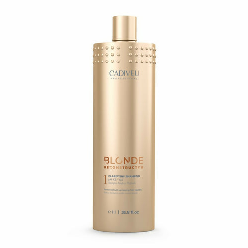 Cadiveu brasil cacau blonde reconstructor n° 1 clarifyng shampoo 1000 ml purificante a ph leggermente acido.