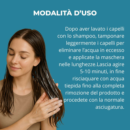 Wonder Mask Maschera Per Capelli Trattamento Professionale Capelli Secchi Nutriente Luminosi 200ml