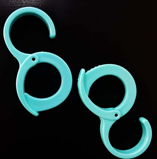 4PZ GANCI 2.0KG APPENDINI PLASTICA PER STAFFA BASTONE BARRA APPENDI TUTTO CUCINA Casa e cucina/Organizzazione interni/Ganci e appenditutto/Ganci multifunzione Trade Shop italia - Napoli, Commerciovirtuoso.it