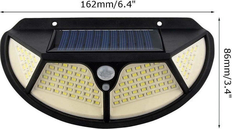 4pz Lampada Luce Faretto Faro Esterno Solare 102 Led Smd Sensore Movimento Ta005 Articoli da Giardino > Illuminazione da esterno > Faretti da esterno Trade Shop italia - Napoli, Commerciovirtuoso.it