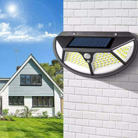 4pz Lampada Luce Faretto Faro Esterno Solare 102 Led Smd Sensore Movimento Ta005 Articoli da Giardino > Illuminazione da esterno > Faretti da esterno Trade Shop italia - Napoli, Commerciovirtuoso.it