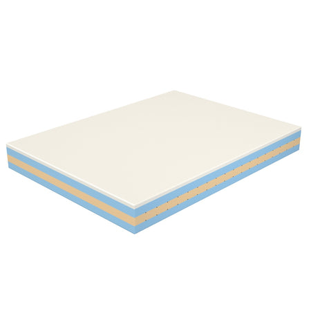 Materasso Memory Foam Singolo, Alto 21 cm - 4 Strati, Dispositivo Medico, Rivestimento Pure | Bora MiaSuite