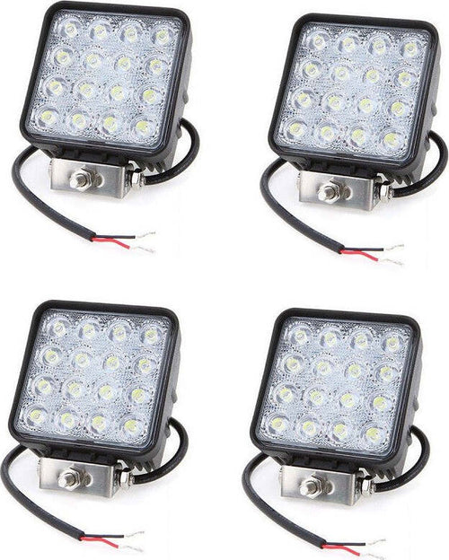 4X 48W LED LUCE FARO LAMPADA DA LAVORO FARETTO AUTO BARCA CAMION KLW SUV 12V 24V Auto e Moto/Parti per auto/Luci lampadine e indicatori/Lampadine/Lampadine per esterno Trade Shop italia - Napoli, Commerciovirtuoso.it