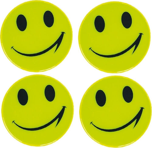 4x ADESIVO CON SMILE SMILEY RIFLETTENTE SORRISO IDEA REGALO GADGET STICKER  Trade Shop italia - Napoli, Commerciovirtuoso.it