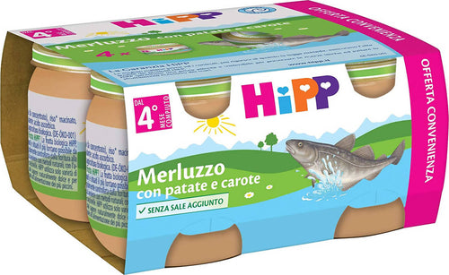 4x Hipp Pesce 80gr Omogeneizzato di Pesce Omogeneizzati 4 Vasetti da 80gr. Cad. Pesce Omogeneizzato Sanitaria Gioia del Bimbo - Villa San Giovanni, Commerciovirtuoso.it